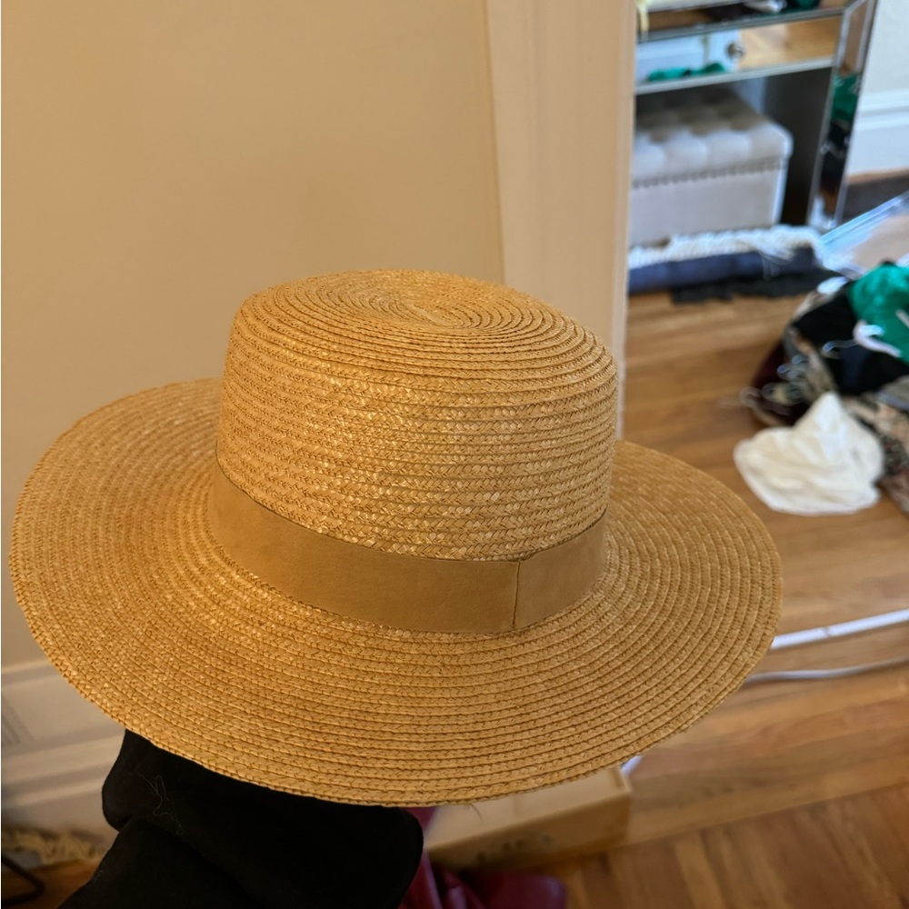 Lack of Colow Straw Wide Brimmed Hat